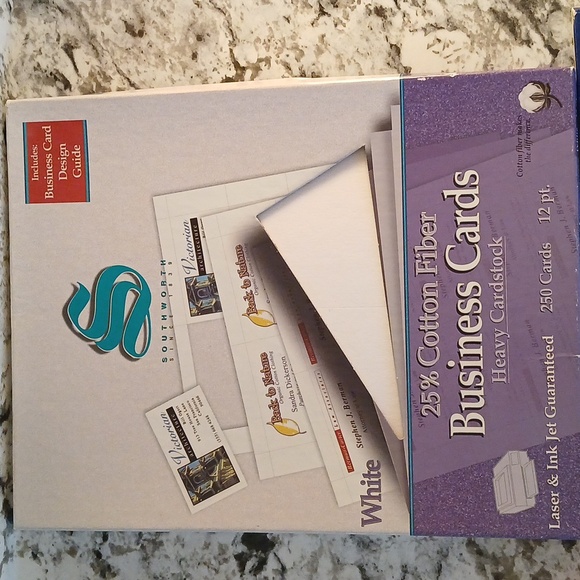 Assorted Business Cards, Greeting Card Stock, & and Printer Labels - Picture 6 of 9